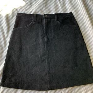 brandy melville dark blue/black skirt